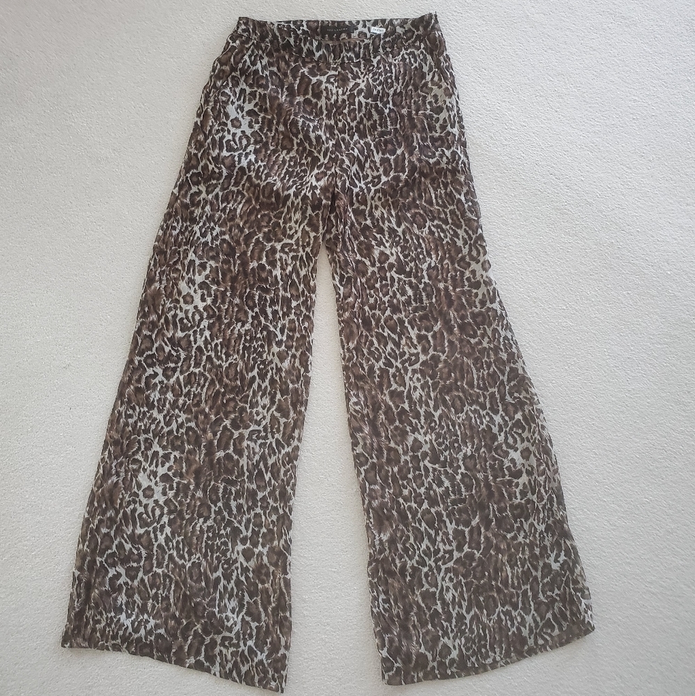 💫3/$60 Sheer Leopard-print Pants